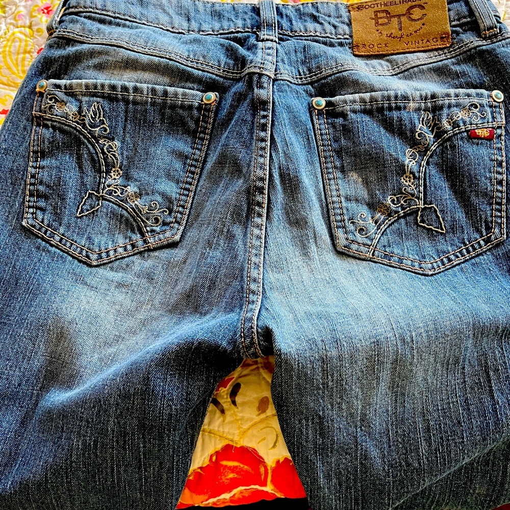 Boot heel jeans Boot cut jeans